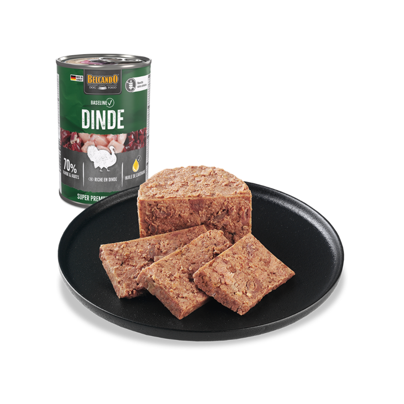 Pâtée pour chien - Boîte Baseline Dinde (800 g, Dinde) - Photo 5