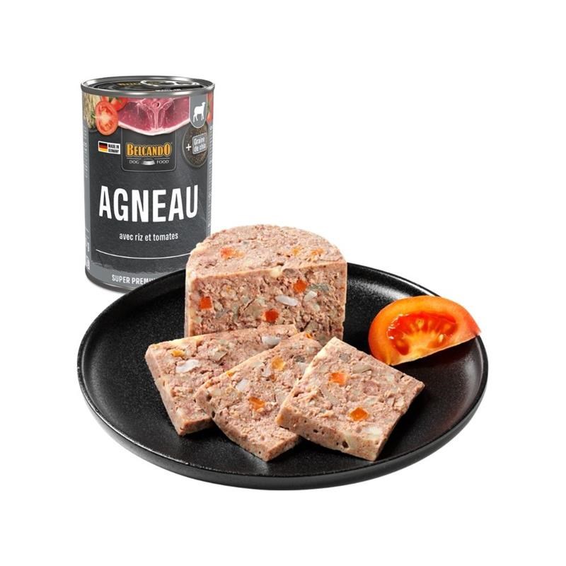 Pâtée pour chien - Boîte Agneau &amp; riz, tomate (400 g, Agneau) - Photo 5