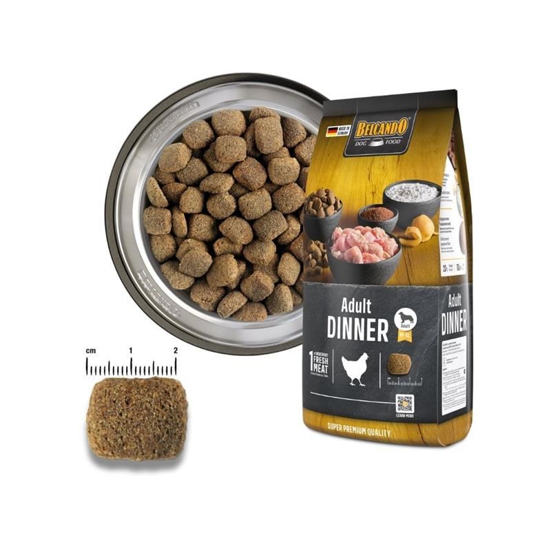 Croquettes pour chien adulte poulet  - Dinner (4 Kg, Poulet) - Photo 4