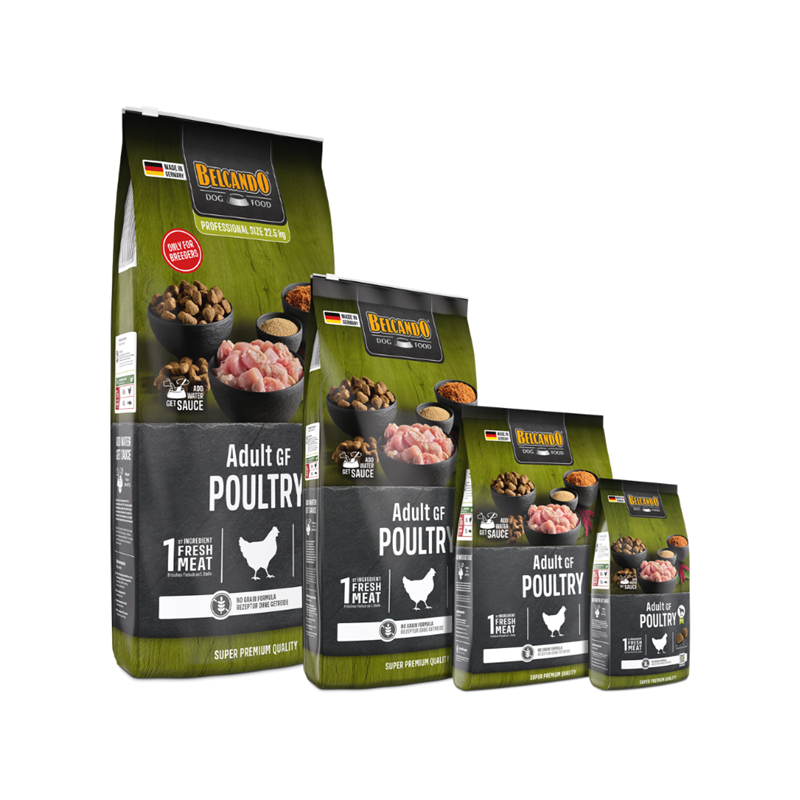 Croquettes pour chien sans céréales - Adult GF Poultry (4 Kg, Poulet) - Photo 3