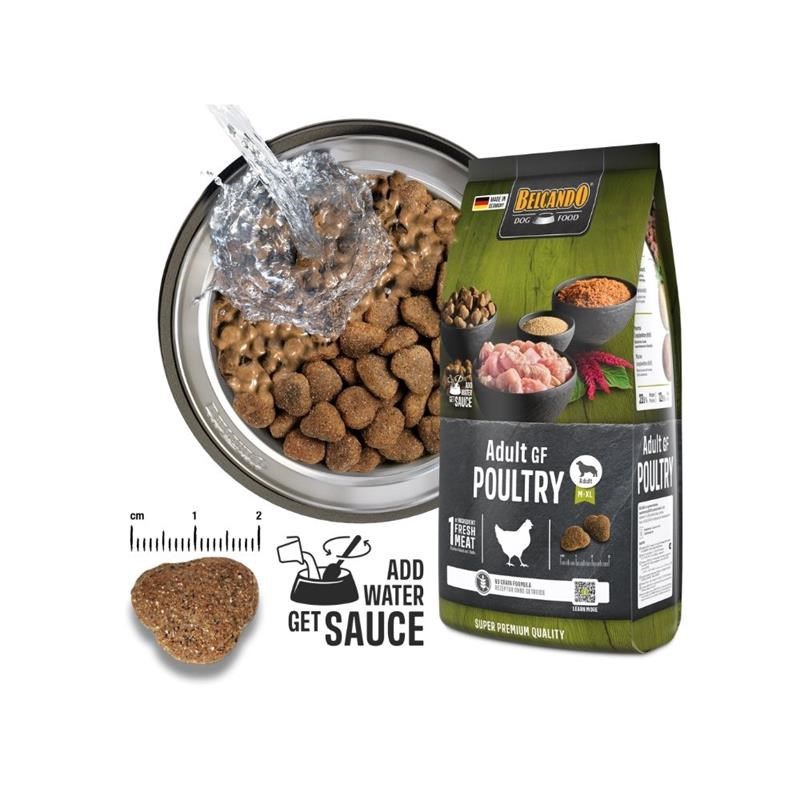 Croquettes pour chien sans céréales - Adult GF Poultry (4 Kg, Poulet) - Photo 4