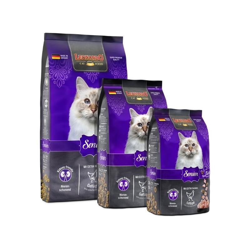 Croquettes pour chat - senior (1,8 Kg, Poulet) - Photo 4