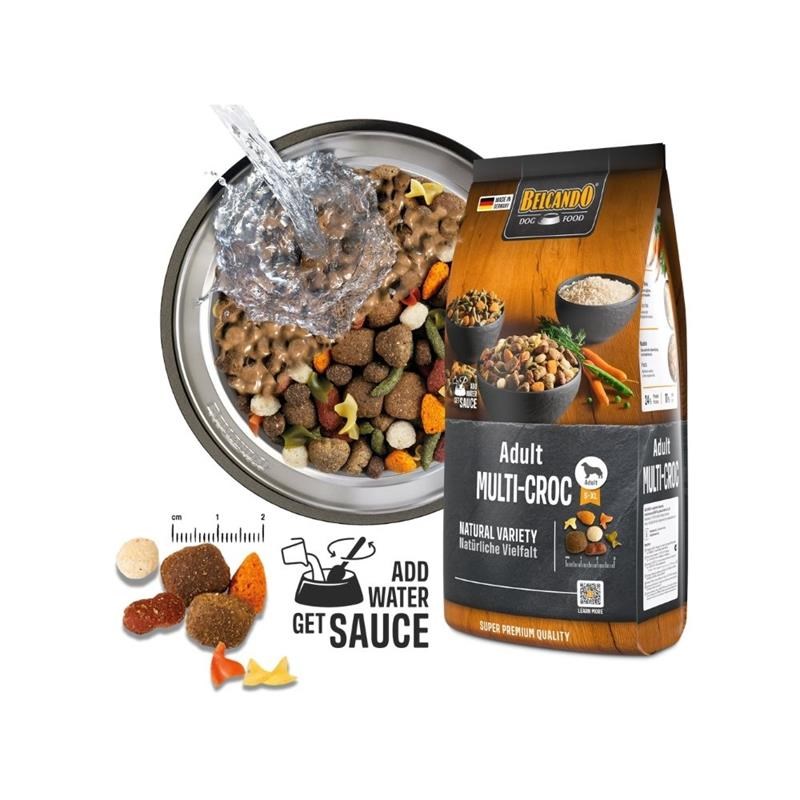 Croquettes pour chien adulte difficile - Multi Croc (4 Kg, Poulet) - Photo 4