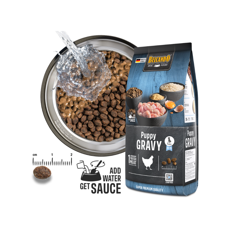 Croquettes pour chiot - Puppy Gravy (4 Kg, Poulet) - Photo 4