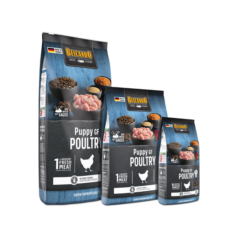 Croquettes pour chien sans céréales - Puppy GF Poultry (4 Kg, Poulet) - Photo 3