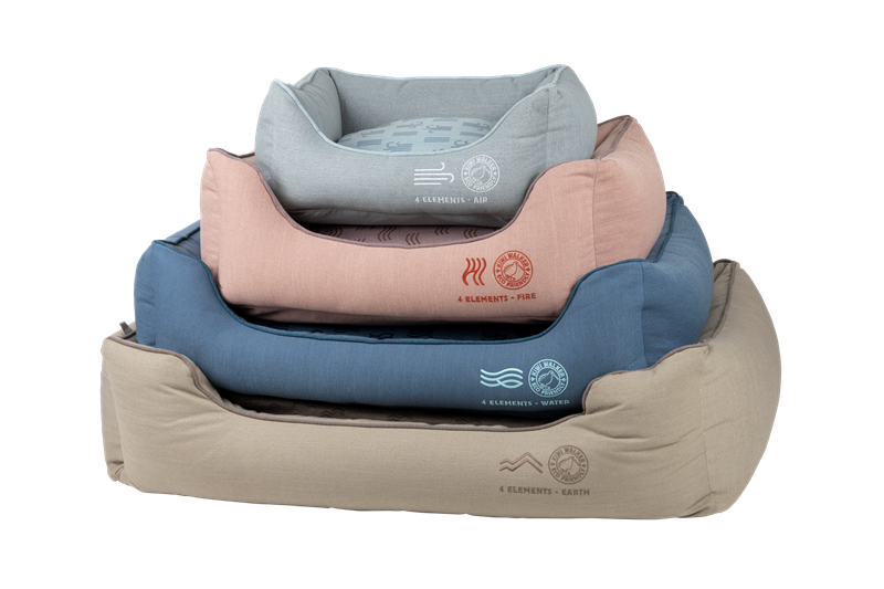 Panier Sofa Bed 4ELEMENTS - pour chien (S, Marron, Rectangle) - Photo 9