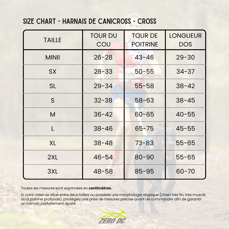 Harnais de canicross - Cross (Orange, 2XL) - Photo 2
