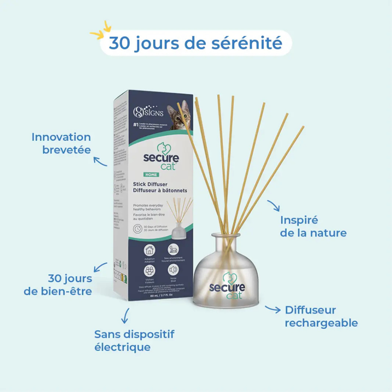SecureCat Home - Diffuseur de phéromones pour chat - Photo 3