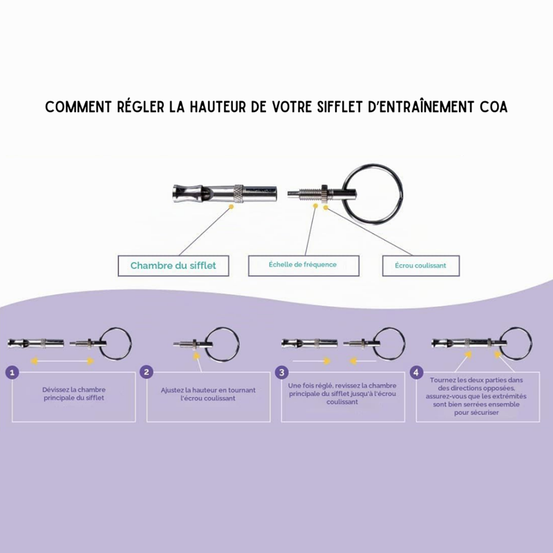 Sifflet à haute fréquence - Photo 2