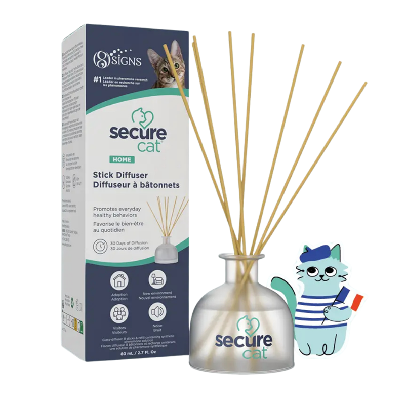SecureCat Home - Diffuseur de phéromones pour chat
