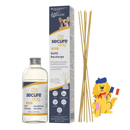 SecureDog Home Refill - Recharge de diffuseur de phéromones pour chien